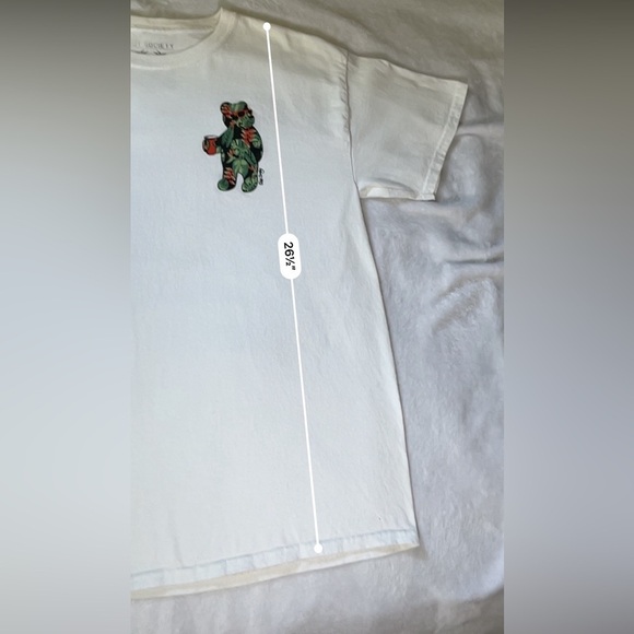 Riot Society Toucan Paradise Bear Graphic Tee White Men’s Size L - Picture 7 of 9